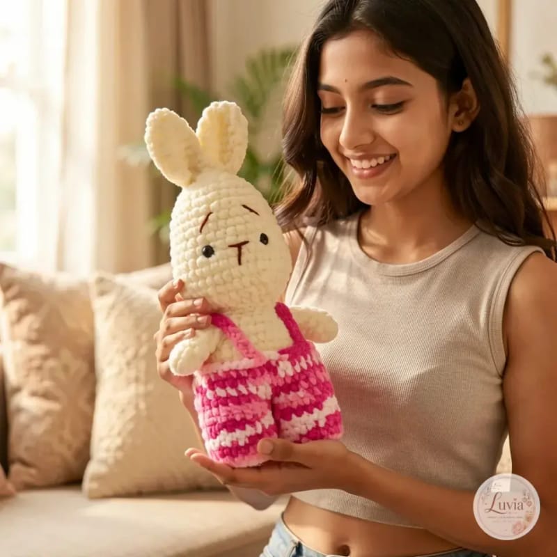 Bunny Toy — handmade crochet from the Toys collection by Luvia Creations